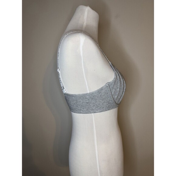 Victoria’s Secret T Shirt Unlined Perfect Coverage Bra 36C Grey - Picture 4 of 8